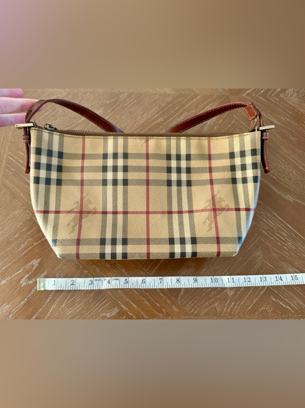 Vintage Burberry Check Nova shoulder bag - Picture 12 of 16